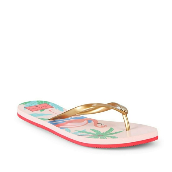 New! KATE SPADE Nassau Thong Sandals Flip Flops - Picture 2 of 6